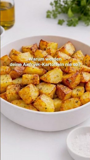Easy & knusprige Airfryer Kartoffeln