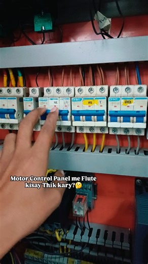 Vicky Singh😎 / Bihar on Instagram: "Motor Control Panel . #electrician #viral #reels #wiring #viralreels"