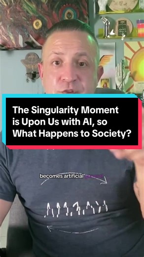 what happens to society when we achieve AI singularity? nobody has any clue, but here we are… #singularity #agi #AI #society #future