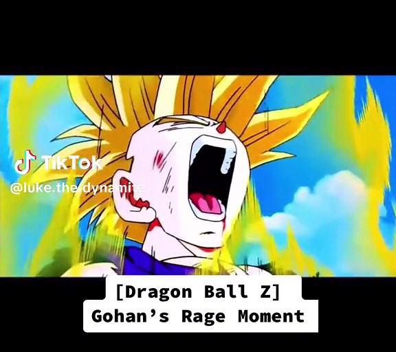 [Dragon Ball Z] Gohan’s Rage Moment