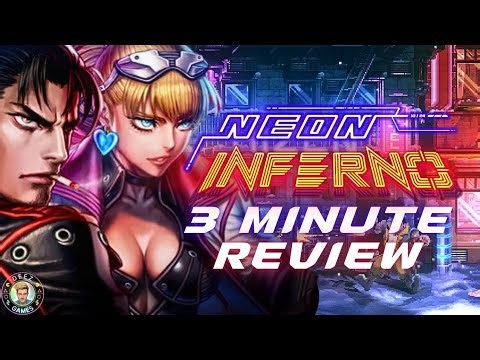 Neon Inferno - 3 Minute Review!
