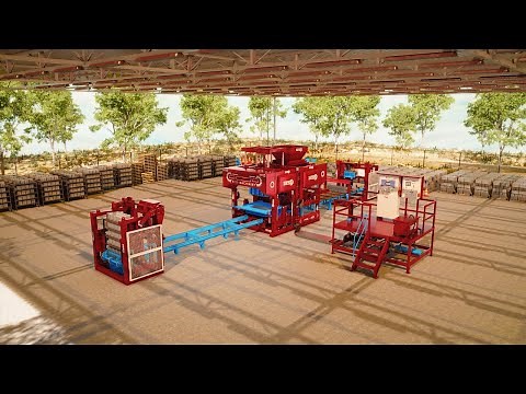 Fully Automatic Hollow Block Making Machine PRS400 Technical Details