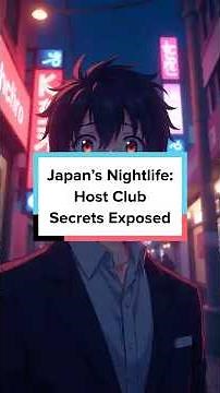 Japan’s Nightlife Host Club Secrets Exposed #japan #japanese #club