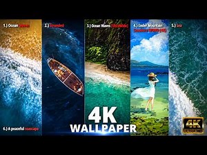 🌊 Stunning OLED Ocean 4K Live Wallpapers | Waves • Seascapes • Wallpaper Engine