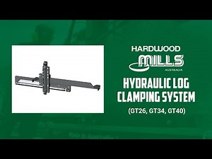Hydraulic Log Clamping System - Portable Sawmills
