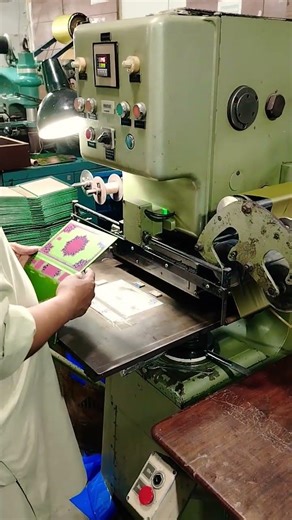 Quran Hot foil stamping #youtube #viralvideo #foryou #shortsfeed #foiling #quranpak #foilstamping