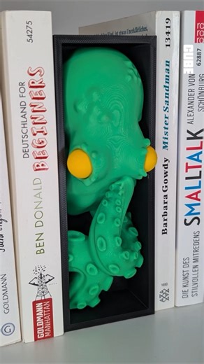 CUBE3DWORLD on Instagram: "3D Printed Kraken Tentacle Book Nook --------------------------------------- 3D Printer: Anycubic Kobra 3 V2 Combo Filament: Anycubic High Speed PLA STL File: makerworld.com/models/1316511 --------------------------------------- #3dprinting #3dprint #diy #anycubic #kobra3v2combo"