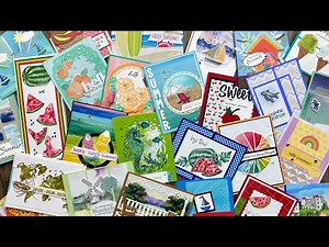 50 Summer Card Ideas | The Great, Big Card Swap Showcase, July 2024 Part 2