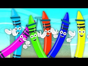 мелки цвет песня | учить цвета в россии | русские названия цветов | Crayons Color Song