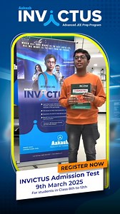 📢 JEE Aspirants, This Is Your Moment! 🔥Admission Cum Scholarship Test 🏆 Aakash Invictus is here to supercharge your JEE preparation with expert guidance, strategic planning, and top-tier resources. 🚀💯 Register here: https://bit.ly/3WKK8oq . . ( jeepreparation, jeemain, jeeadvanced, aakashinstitute, jeeexam, jeecoaching, aakashinvictus, iitdreams, jeepreparation, iitjee ) . #jeepreparation #jeemain #jeeadvanced #aakashinstitute #jeeexam #jeecoaching #aakashinvictus #iitdreams #jeepreparation
