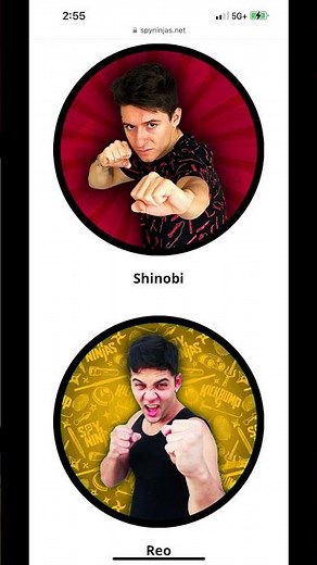 This is the new spy ninjas new recruits Shinobi and reo they are a good duo together ​￼￼