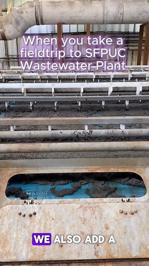 This is poop! 💩 Did you know SF has a system dedicated to everything you flush? 🚽 Our Monthly Climate & Environment Club took a field trip to SFPUC Wastewater Facility to learn the ins and outs of…well…everything! SFPUC turns all that wastewater into clean water, renewable energy, and honestly… it’s some truly impressive doo-diligence 😉 Huge thanks to SFPUC for having us and for doing the dirty work to keep our city awesome 💛 Join the Climate & Environment Club! 🌍 They meet monthly and are 