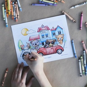 Add a little more color to life! Tap into your creative skills and color our 'Kabu Crew' coloring page✍🏽💟 Check out the comment section to access the sheet and don't forget to share your creations with us!💙💚💛💜 | Build-A-Bear Workshop