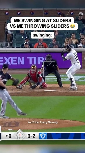 9.2K views · 5.2K reactions | Those dang sliders  #baseball #mlbtheshow Sub to Fuzzy Gaming on YouTube  | Preston / Fuzzy | Facebook