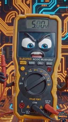 Así NO se mide voltaje 😭⚡
