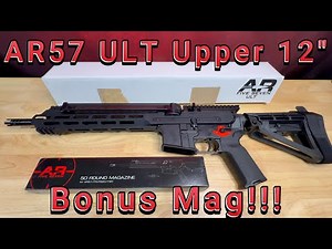 Panzer AR57 ULT 12” Upper Assembly Review & Unboxing | 5.7x28mm + Bonus Mag!