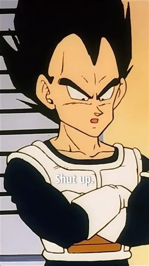 Vegeta Tells Krillin To Shut Up😂