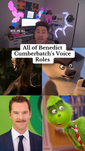 220K views · 28 reactions | All of Benedict Cumberbatch’s Voice Roles #grinch #thehobbit #benedictcumberbatch #voiceactor | Brandonkiyoshi | Facebook