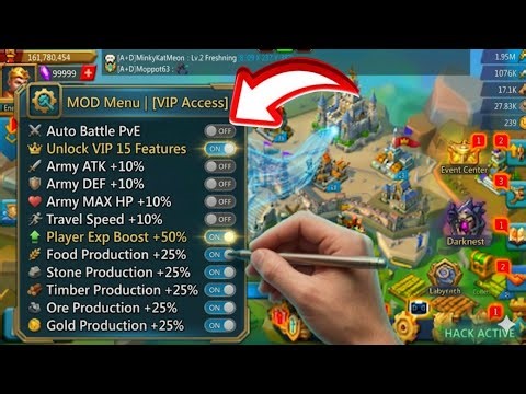 Lords Mobile - Hack 2026 💛 | How To Get Unlimited Diamonds And Gems MODMENU APK [Android & iOS]