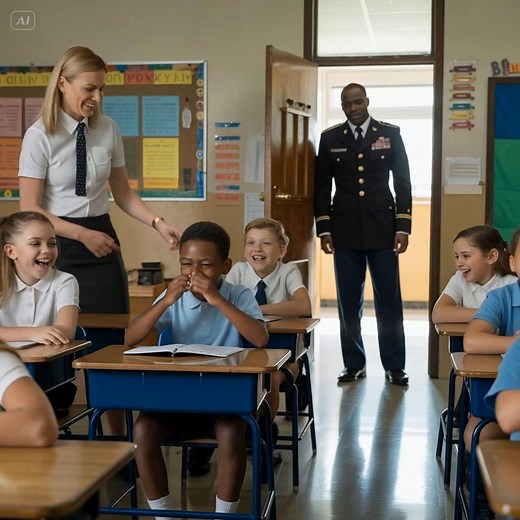 THE BLACK BOY’S STATEMENT MADE HIS TEACHER AND CLASSMATES MOCK AND DESPISE AND SAY HE WAS A BAD LIAR — BUT 10 MINUTES LATER HIS FATHER HAS APPEARED... “My dad works at the Pentagon.” When those words left ten-year-old Malik Johnson’s mouth, the entire fifth-grade classroom at Jefferson Elementary School erupted in laughter. His teacher, Ms. Karen Whitmore, paused her lesson on “Careers in Government” and turned toward him, her eyebrows raised skeptically. “Malik,” she said slowly, her voice lace