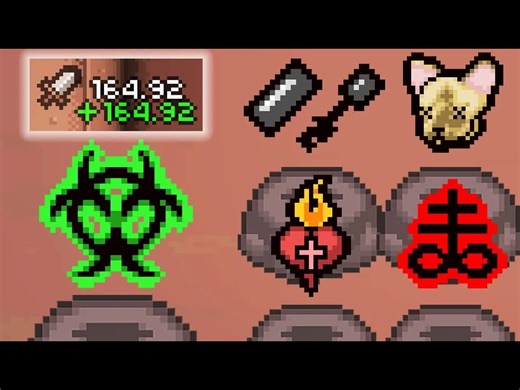 【中配】以撒的结合：史上最高伤害达成 - Lazy Mattman