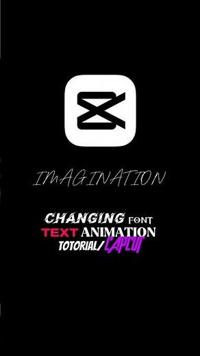 Text Animation & Font Change Tutorial for Beginners!" CHANGING FONT TEXT ANIMATION CAPCUT TOTORAL