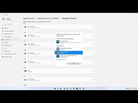Comment changer de navigateur WEB par défaut sur Windows 11