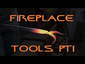 Making a Fire Poker and Shovel for a Fireplace Tool Set