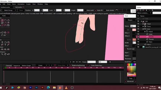 006_moho完整的360旋转角色建模与绑定