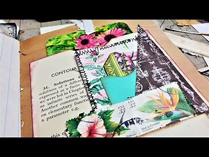 Episode Eight! : How To Make Pretty Pages in Junk Journals! Pockets Upon Pockets! The Paper Outpost!