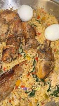 Delicious Africa spicy rice #spicy #africanfood #rice