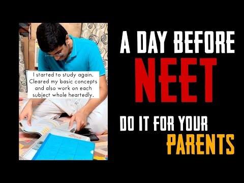 NEET 2026- Not a Motivational Video