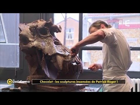 Chocolat : les sculptures insensées de Patrick Roger !