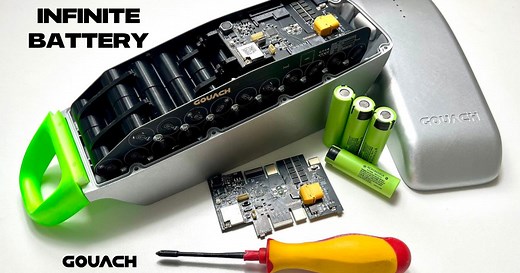 Infinite: The repairable & universal Ebike battery by GOUACH Batteries - Indiegogo