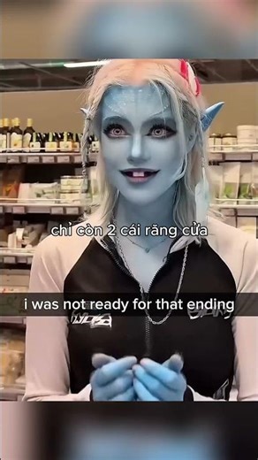 This Na'vi girl has finally found her own kind.