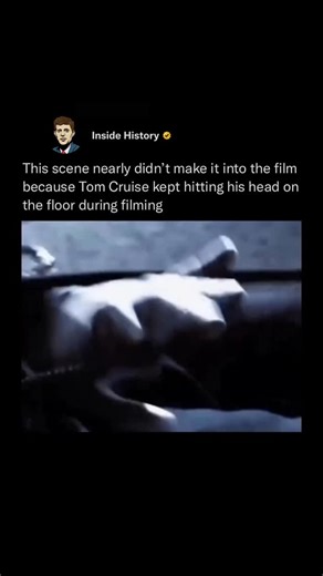 Inside History on Instagram: "One of the most iconic scenes in Mission: Impossible nearly never happened because Tom Cruise kept hitting his head on the floor. During the legendary CIA vault sequence—where Ethan Hunt is lowered from the ceiling—Cruise insisted on performing the stunt himself. Suspended by wires, he repeatedly misjudged the distance and slammed into the ground while trying to hover just inches above it. The crew ultimately had to modify the rig and adjust the choreography to ensu