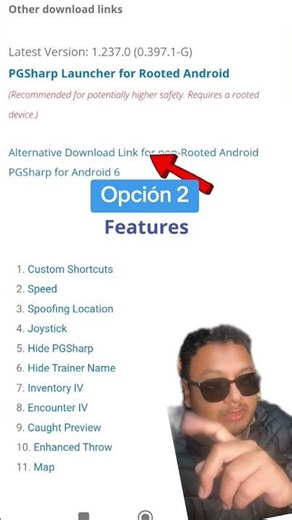 Opción 2 Solución de error Pgsharp #legacyfly #pokemon #pokemongo