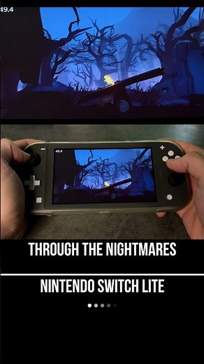 Through the Nightmares Nintendo Switch Lite Gameplay