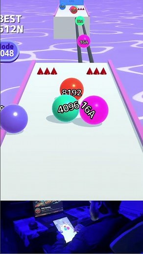 INFINITY MODE ♾️ | BALL RUN 2048 | PART #4 | EAQ GAMING