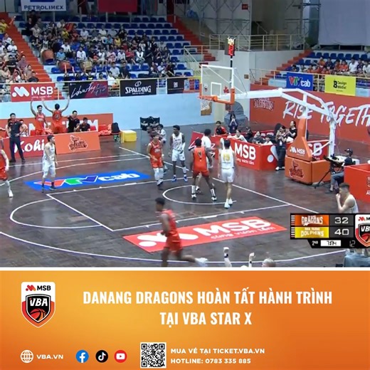 7.6K views · 75 reactions | HIGHLIGHTS DANANG DRAGONS vs. NHA TRANG DOLPHINS | GAME 59 | VBA STAR X | 24/08 ——— VBA STAR X - Vươn tầm không giới hạn Mua vé ngay: https://ticket.vba.vn/ Instagram: @vba_officialvn TikTok: https://www.tiktok.com/@vba_officialvn Youtube: https://www.youtube.com/@VBAofficial #VBA #VBA2025 #MSB #Vuontamkhonggioihan #bongroVBA #Cùngvươntầm #Sinhlờikhôngngừng #RiseBeyond #League | VBA | Facebook
