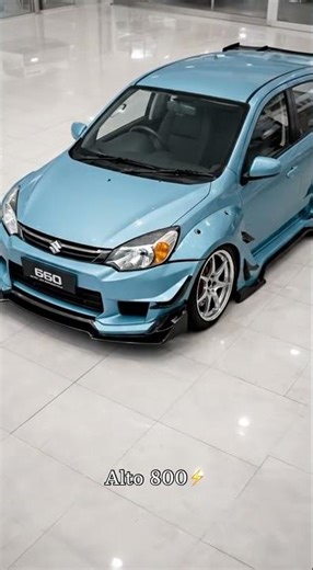 Alto 800 transformed into beast ☠️ #CarTransformation #ModifiedCars #carshorts
