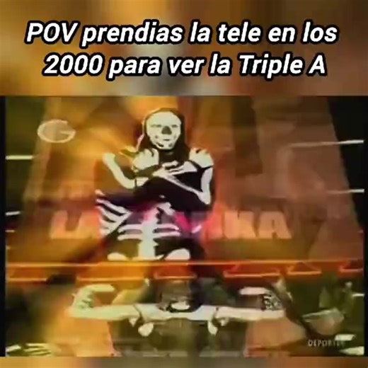 Prendias la tele en los 2000 para ver la lucha libre AAA 😥👏 #luchalinbreaaa #luchalibremexicana #luchadoresmexicanos #luchalibre #wrestling #WWE #LUCHALIBREAAA | Analisis de Lucha Libre