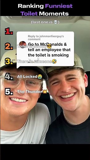 Ranking Funniest Toilet Moments