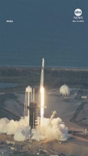 439K views · 5.5K reactions | After a scrubbed attempt this week, NASA's SpaceX Crew-10 mission successfully lifted off Friday evening from the Kennedy Space Center in Florida headed for the International Space Station. NASA astronauts Sunita "Suni" Williams and Butch Wilmore are now one step closer to returning home from the ISS. Read more: https://abcnews.visitlink.me/z3EjUJ | ABC News | Facebook