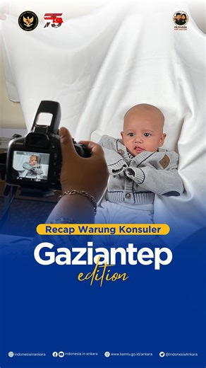 Hai Sobat KBRI Ankara👋 Jarak yang jauh terasa lebih dekat. Giliran Warga Indonesia di Gaziantep untuk mendapatkan kunjungan. Pada tanggal 6–8 November 2025, KBRI Ankara hadir langsung melalui Warung Konsuler untuk memberikan pelayanan bagi para WNI di Gaziantep dan sekitarnya. Mulai dari lapor diri, pembuatan paspor baru, hingga surat pencatatan kelahiran dan keterangan menikah — semua dilayani petugas dengan penuh semangat! Terima kasih atas antusiasme dan apresiasi dari para WNI, baik pekerja