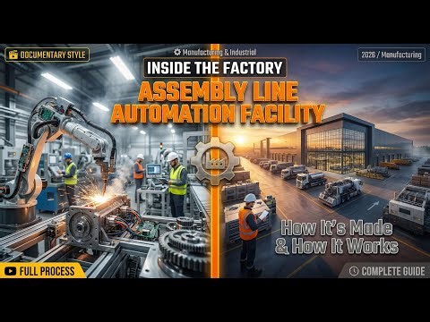 Inside an Assembly Line Automation Facility | How Robotic Systems Are Integrated complete process