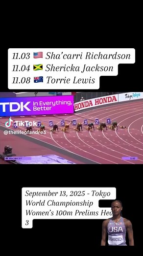 Sha’Carri Richardson LET'S GO 🔥🔥🔥🔥🔥🔥🔥🔥🔥🔥🔥🔥🔥🔥🔥🔥🔥 #worldchampionship #trackandfield #shacarririchardson | Revelation Craddock