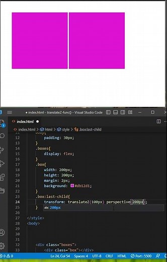 In 1 minute, you'll understand CSS translateZ()
