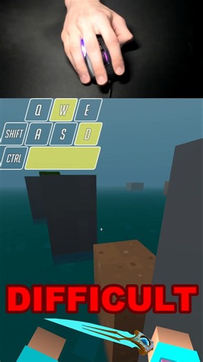 Insanely difficult parkour tech in this game, "neos" #gaming #parkour #krunker