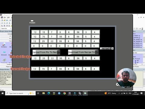 Omron HMI Recipe(NB-Designer Recipe)